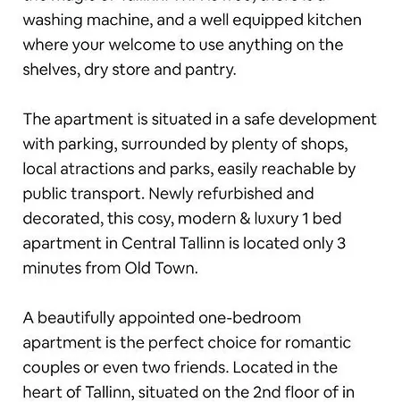 Deluxe Art In Heart Of Apartman Tallinn